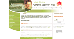 Desktop Screenshot of cagliero.it