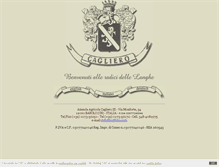 Tablet Screenshot of cagliero.com